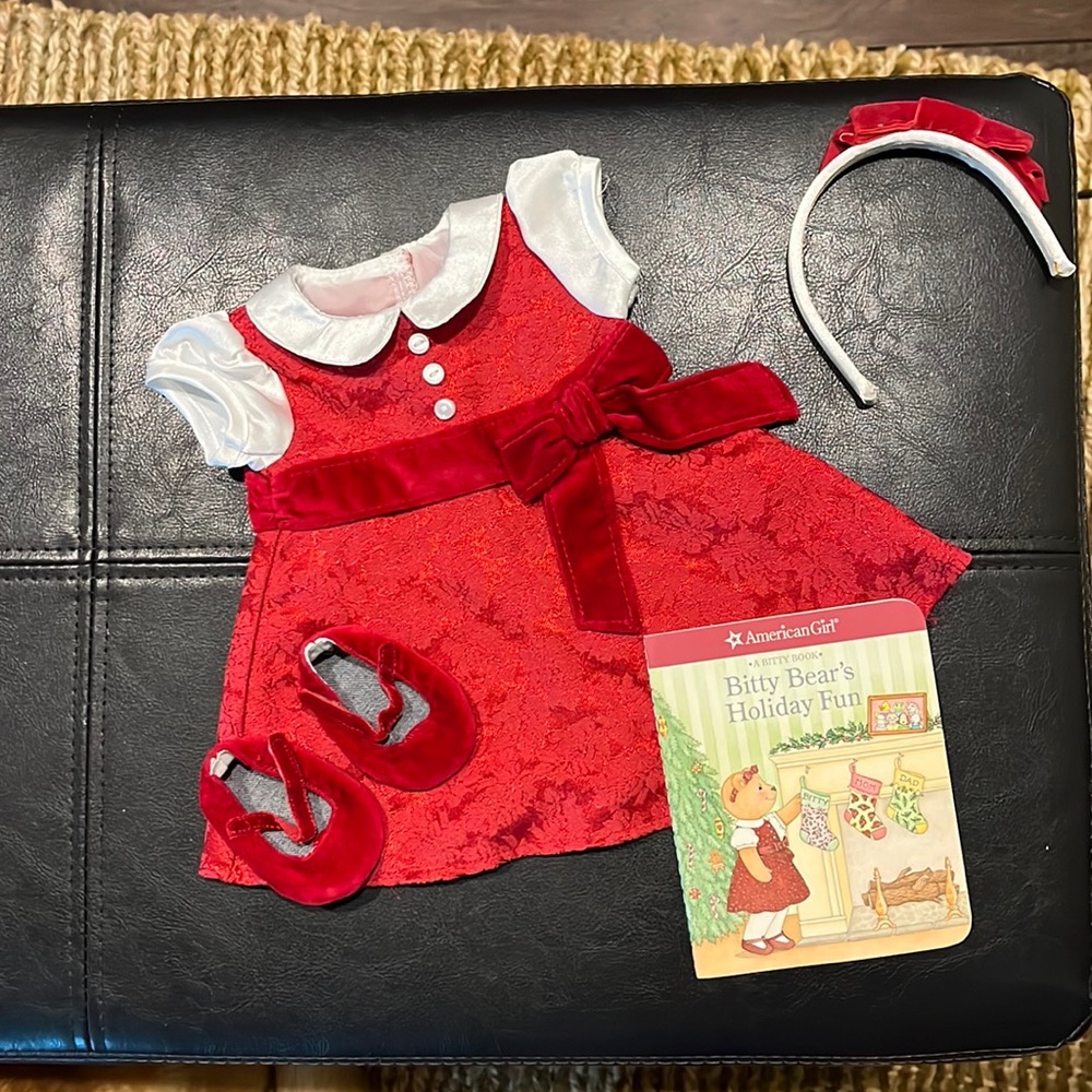 AG Bitty Baby Berry Brocade set NO TIGHTS retired 2009